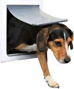 Trixie 2-Weg Hondenluik Wit - M-XL 39 X 45 CM -Hond Benodigdheden 1000x1200 4