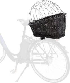 Trixie Fietsmand - Voor Bagagedrager -n35x49x55 Cm - Zwart -Hond Benodigdheden 1023x1200