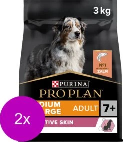 Pro Plan Dog Senior Medium & Large Breed Sensitive Zalm - Hondenvoer - 2 X 3 Kg -Hond Benodigdheden 1043x1200 2