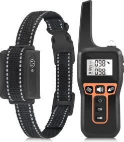 Anti Blafband EN Trainingshalsband In 1 - UNIEK SYSTEEM - 1000m Bereik - 100 Levels - Trainingsband - Antiblafband - Teletac - Geluid En Vibratie/trilling - Grote En Kleine Honden - Volledig Waterdicht - Anti Blafband -Hond Benodigdheden 1049x1200 1