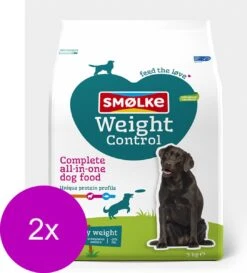 Smolke Weight Control - Hondenvoer - 2 X 3 Kg -Hond Benodigdheden 1087x1200