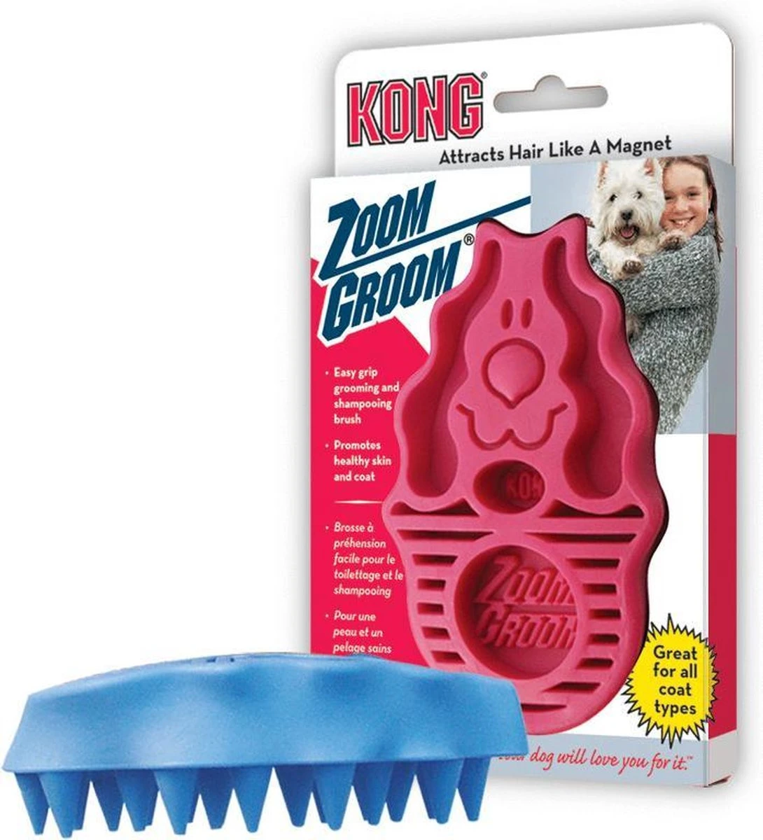 Kong Zoom Groom Hond 5 Kong Zoom Groom Hond - Afbeelding 5