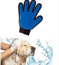 Merkloos Vachtverzorgingshandschoen -Hond Benodigdheden 1098x1200