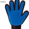 YUNICS® Dieren Handschoen - Haarverwijderaar Voor Huisdieren - Kattenborstel - Hondenborstel - Hondenkam - Kattenhaarverwijderaar - Blauw