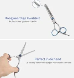 VoordeelShop 7-Delige Huisdier Knipset Met Etui - Trimmen Hond - Honden Schaar - Effileerschaar Hond - Huisdier Trimmer - Huisdier Knippen - Knipschaar Haar - Haar Schaar - Kapper - Kapperset - Scharenset -Hond Benodigdheden 1127x1200 2