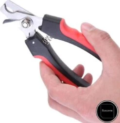 ElegaPet Professionele Nagelknipper Hond L - Rood Zwart - Dier - Nageltang Met Veiligheidsstop Nagelschaar -Hond Benodigdheden 1165x1200 3