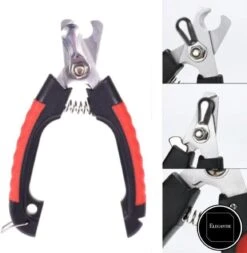 ElegaPet Professionele Nagelknipper Hond L - Rood Zwart - Dier - Nageltang Met Veiligheidsstop Nagelschaar -Hond Benodigdheden 1173x1200 4