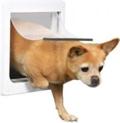 Trixie 2-Weg Hondenluik Wit - XS-S 25 X 29 CM -Hond Benodigdheden 1176x1200 5