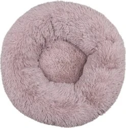 District 70 FUZZ - Hondenmand Comfortabel En Zacht Pluche - Zand, Oudroze, Donkergrijs En Lichtgrijs In S/M/L/XL - Maat: Medium, Kleur: Zand -Hond Benodigdheden 1177x1200 2