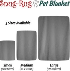 Snug-Rug Huisdier Deken Voor Honden En Katten – Small Slate Grey Kattendeken Hondendeken – Vetbed Hond Bench Bank Fleece Kat Dierendeken Kattendekentjes Kattendekentje Dierenmat Hondenmat Plaid Kattendekens Kattenplaid -Hond Benodigdheden 1182x1200