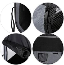 Meisterpet - XXL Opvouwbare Puppyren - 130 X 130 X 60 Cm - Met Gratis Dieren Verzorging Set T.w.v. €19.99 -Hond Benodigdheden 1187x1200 7