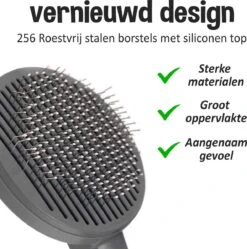 Pakeway Kattenborstel – Hondenborstel – Haarverwijderaar Voor Huisdieren – Kattenkam - Kortharig - Langharig - Inclusief Ebook! -Hond Benodigdheden 1188x1200