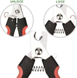 Merkloos Professionele Nagelschaar - Dieren Nagelschaar - Rood & Zwart - Honden Nagelknipper - Hondennagels - Honden Knip Schaar - Honden Knipsch -Hond Benodigdheden 1192x1200