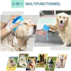 TIKKENS Hondenpoten Reiniger 2-in-1 - Hondenborstel - Hondenpoot Reiniger - Huisdier Poot Wassen - Hondenverzorging - Honden Wassen - Inclusief Microvezeldoek - XL -Hond Benodigdheden 1193x1200 1