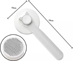 Kattenborstel - Kattenkam - Hondenborstel - Kattenhaar Verwijderaar - Haarverwijderaar Voor Huisdieren - Kattenhaar - Hondenhaar - Haarverwijderaar Voor Huisdieren - Langharig/Kortharig - Katten Accessoires - Katten - Blauwe Kleur -Hond Benodigdheden 1200x1003