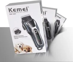 Merkloos Dierentondeuse + Haren Verwijderaar - Scheerapparaat Voor Honden En Katten - 4 Opzetstukken - Oplaadbaar - Draadloos - Stil - Verschillende Haar En Vachtlengtes - Hondentrimmer - Honden Trimmer - Honden Knippen - Haren Knippen -Hond Benodigdheden 1200x1030