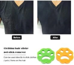Merkloos Voordeelwinkel - Huisdier Haar Verwijderaar - Katten Haar Verwijderaar - Honden Haar Verwijderaar - Pluizen Verwijderaar - Pluizen Van Kleding Verwijderen - Haar Verwijderaar Voor Huisdieren - Dierenhaar - Hondenhaar- Kattenhaar - Wasmachine - Droger -Hond Benodigdheden 1200x1051