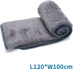 Nobleza 40UWK Hondendeken - Dierenmat - Benchkleed - 120x100cm - Grijs -Hond Benodigdheden 1200x1090 3