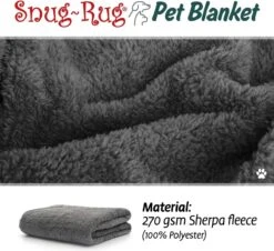 Snug-Rug Huisdier Deken Voor Honden En Katten – Small Slate Grey Kattendeken Hondendeken – Vetbed Hond Bench Bank Fleece Kat Dierendeken Kattendekentjes Kattendekentje Dierenmat Hondenmat Plaid Kattendekens Kattenplaid -Hond Benodigdheden 1200x1099 1