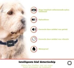 Doggie™ Anti Blafband Voor Kleine Honden - OPLAADBAAR - Vibratie én Geluid -Hond Benodigdheden 1200x1104 3