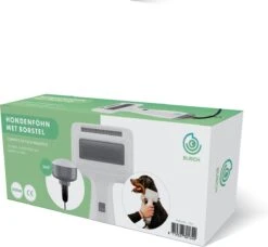BURCH PetCare Ace - Waterblazer Voor Honden - Handzame Hondenföhn - RVS Borstel - 500W -Hond Benodigdheden 1200x1108