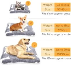 Nobleza Benchkussen - Dierenkussen - Hondenkussen - Kattenkussen - Benchmat - Dierenmat - Hondenmat - Kattenmat - Grijs - Maat S -Hond Benodigdheden 1200x1109 1