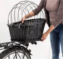 Trixie Fietsmand - Voor Bagagedrager -n35x49x55 Cm - Zwart -Hond Benodigdheden 1200x1111 2