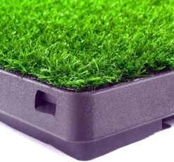 Merkloos Maoo Premium Hondentoilet - Geurbestendig & Hondvriendelijk Kunstgras - Uitneembare Opvangbak - Indoor En Outdoor - 63 X 50 Cm -Hond Benodigdheden 1200x1122 3