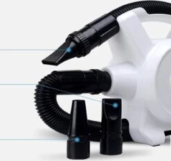 Hondenfohn - Waterblazer Met Draaiknop - 2400W Vermogen Met Warme En Koude Stand - Wit 16 Hondenfohn - Waterblazer Met Draaiknop - 2400W Vermogen Met Warme En Koude Stand - Wit -Hond Benodigdheden 1200x1130