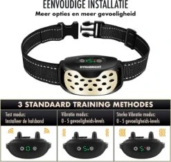 DynaBright Anti Blafband Voor Honden - 3-70KG - Diervriendelijk - Zonder Schok - Vibratie En Audio - Anti Blaf Band -Hond Benodigdheden 1200x1136 9