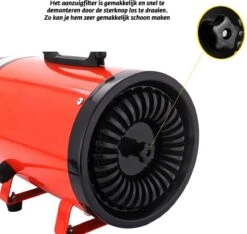 Gridbyt Professionele Hondenföhn – Waterblazer Voor Honden – Voor Een Mooie Vacht – Rood -Hond Benodigdheden 1200x1137