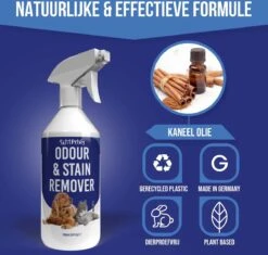 Petsly Odour & Stain Remover - Geurverwijderaars - Urine Vlekken Verwijderen Urinegeur Verwijderen Met Plantaardige Enzymen - 1L 11 Petsly Odour & Stain Remover - Geurverwijderaars - Urine Vlekken Verwijderen Urinegeur Verwijderen Met Plantaardige Enzymen - 1L -Hond Benodigdheden 1200x1142 6
