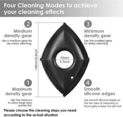 Huisdierhaar Verwijderaar - Mascota Brush XL - Zwart - Huisdier Haarverwijderaar - Katten En Honden Haren - Kleding Pluizenborstel - Pluizenroller - Kattenharen Hondenharen Verwijderen - Huisdierhaar - Kleefroller - Pluizen Borstel -Hond Benodigdheden 1200x1145 2