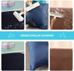 RX Goods Pluizen En Haren Verwijderaar Met Schoonmaakborstel - Kleding Borstel & Roller – Huisdier -Hond Benodigdheden 1200x1146 2
