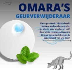 Omara Geurverdrijver – Kattenbak Geurverdrijver – 2023 Model- Oplaadbaar – 100% Krasvrij- Geurverwijderaar- Slimme Sensor -Hond Benodigdheden 1200x1164 5