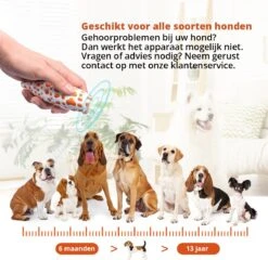 Merkloos LotaHome - Anti Blaf Apparaat - Hondentrainer Voor Binnen En Buiten - Bereik Tot 15 Meter - Diervriendelijk - Zonder Schok - Ultrasone - Voor Alle Honden - Inclusief Clicker -Hond Benodigdheden 1200x1165 11