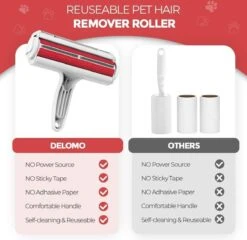 Merkloos Hoogwaardige Huisdierhaar Verwijderaar - Hondenhaar - Pluizenborstel - Ontharingsborstel -Hond Benodigdheden 1200x1168 1