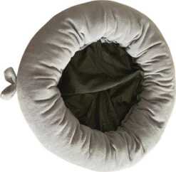 Pochon Pet - Ronde Kattenmand - Rond Kattenkussen - Ronde Hondenmand - Donut - Superzacht - Grijs - 50cm - 50 X 50 X 12 Cm -Hond Benodigdheden 1200x1174 11