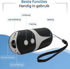 Diervriendelijke Ultrasone Anti- Blaf Apparaat 2023 + Batterijen - Extra Snel Van Blaffen Af - Anti Blafband – Honden Training Blaffen – Hondentrainer -Hond Benodigdheden 1200x1174 13