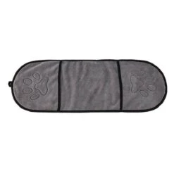 N4dogs – Hondenhanddoek – Honden Handdoek – Microvezel Handdoek – Handdoek Hond – Droogdoek Hond – Dierendeken – Sterk Absorberend – Handdoek Met Zakken - Grijs - 66 X 23 Cm -Hond Benodigdheden 1200x1182 1
