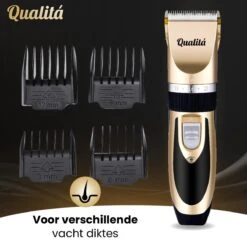 Merkloos Professionele Honden Tondeuse Set - Tondeuse Voor Huisdier Honden En Katten - Hondentrimmer - Hondentondeuse -Hond Benodigdheden 1200x1186 4