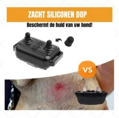 W&Z® Anti Blafband Inclusief Afstandsbediening- 3-60KG - Diervriendelijk - Zonder Schok - Vibratie/Audio/Licht - Anti Blaf Band - Water Bestendig -Hond Benodigdheden 1200x1190 7
