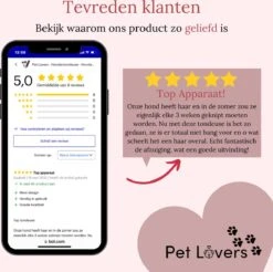 Pet Lovers - Hondentondeuse - Hondentondeuse - Automatische Inhalerende Haren - Dierentondeuse - Hondentrimmer - Hondentondeuse Dikke Vacht - Tondeuse Voor Honden - Hondentondeuse - Draadloos - 2 Opzetkammen - Honden En Katten Tondeuse -Hond Benodigdheden 1200x1193 2
