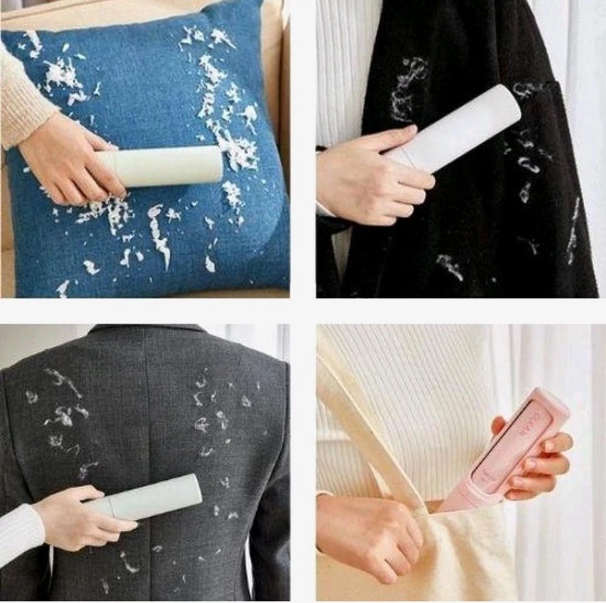 Merkloos Huisdierhaar Verwijderaar Met Kledingborstel - Pluizen En Haren Verwijderaar - Kleding Borstel & Roller - Hondenhaar En Kattenhaar - Pluizenverwijderaar 2 Merkloos Huisdierhaar Verwijderaar Met Kledingborstel - Pluizen En Haren Verwijderaar - Kleding Borstel & Roller - Hondenhaar En Kattenhaar - Pluizenverwijderaar - Afbeelding 2