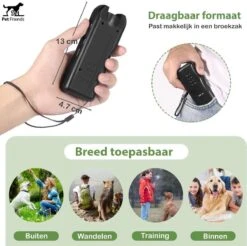 PetFriends Diervriendelijk Ultrasoon Anti Blaf Apparaat Voor Honden - Zonder Schok - Anti Blafband Alternatief - Incl. Batterij 9 PetFriends Diervriendelijk Ultrasoon Anti Blaf Apparaat Voor Honden - Zonder Schok - Anti Blafband Alternatief - Incl. Batterij -Hond Benodigdheden 1200x1193 9