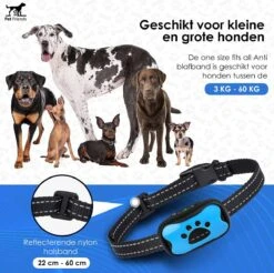 PetFriends Anti Blafband Zonder Schok - Gratis Hondenfluit - USB Oplaadbaar - Anti Blaf Apparaat - Opvoedingshalsband - Voor Grote En Kleine Honden -Hond Benodigdheden 1200x1197 17