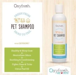 Oxyfresh Pets Hondenshampoo & Kattenshampoo - 237ml - Diervriendelijke Shampoo Voor Honden En Katten Zonder Irriterende Bestanddelen 6 Oxyfresh Pets Hondenshampoo & Kattenshampoo - 237ml - Diervriendelijke Shampoo Voor Honden En Katten Zonder Irriterende Bestanddelen -Hond Benodigdheden 1200x1197