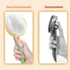 Merkloos Kattenborstel - Hondenborstel - Kattenkam - Pompoen Borstel - Kattenhaar - Haarverwijderaar Voor Huisdieren - Huisdierhaar Verwijderaar -Hond Benodigdheden 1200x1198 1