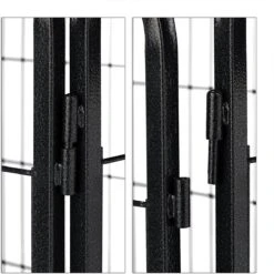 Relaxdays Puppyren - Hondenren - Puppykennel - Konijnenren - Bodem - Metaal - Div. Grootte - M -Hond Benodigdheden 1200x1198 17