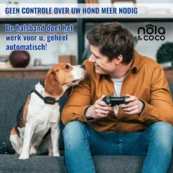 Nola & Coco® Oplaadbare Anti Blafband - 4 Kleuren - Zonder Schok - Waterdichte Diervriendelijke Blaf Halsband - Opvoedingshalsband - Voor Grote En Kleine Honden - Lichte Vibratie En Geluid - 3 Tot 60kg -Hond Benodigdheden 1200x1200 1010